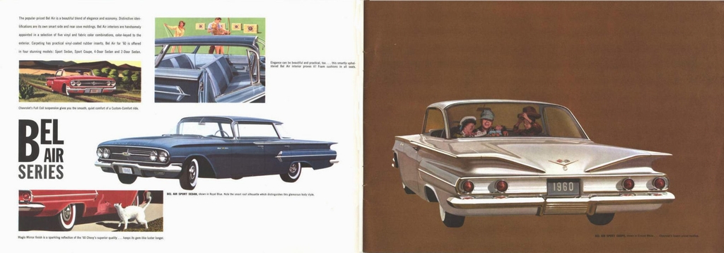 1960 Chevrolet DeLuxe Brochure Page 1